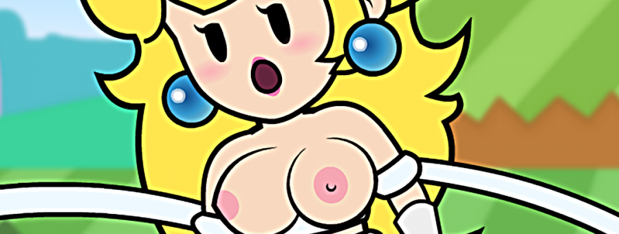 Princess Peach tentacles sex game